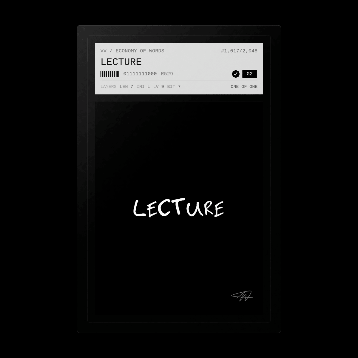 lecture