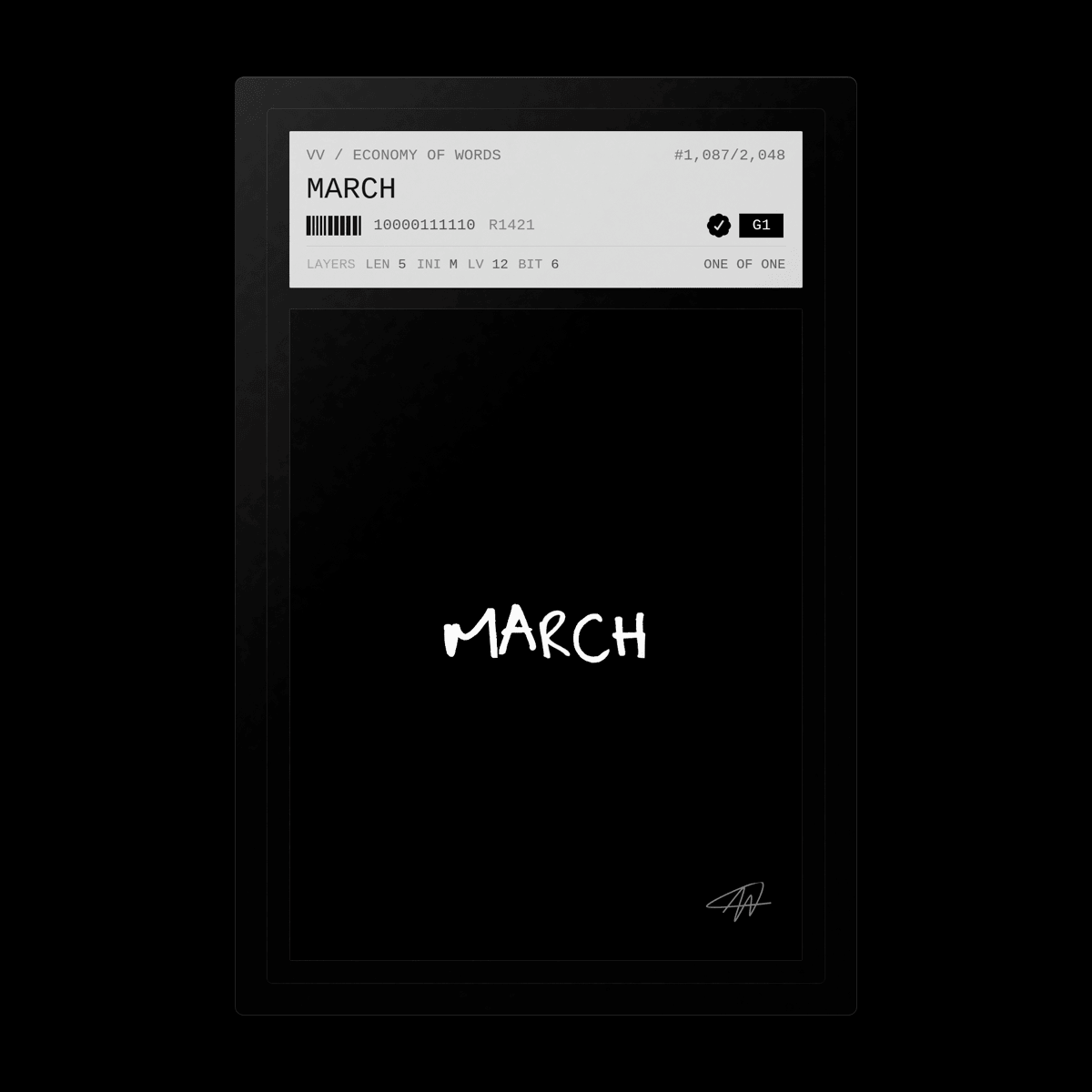 march