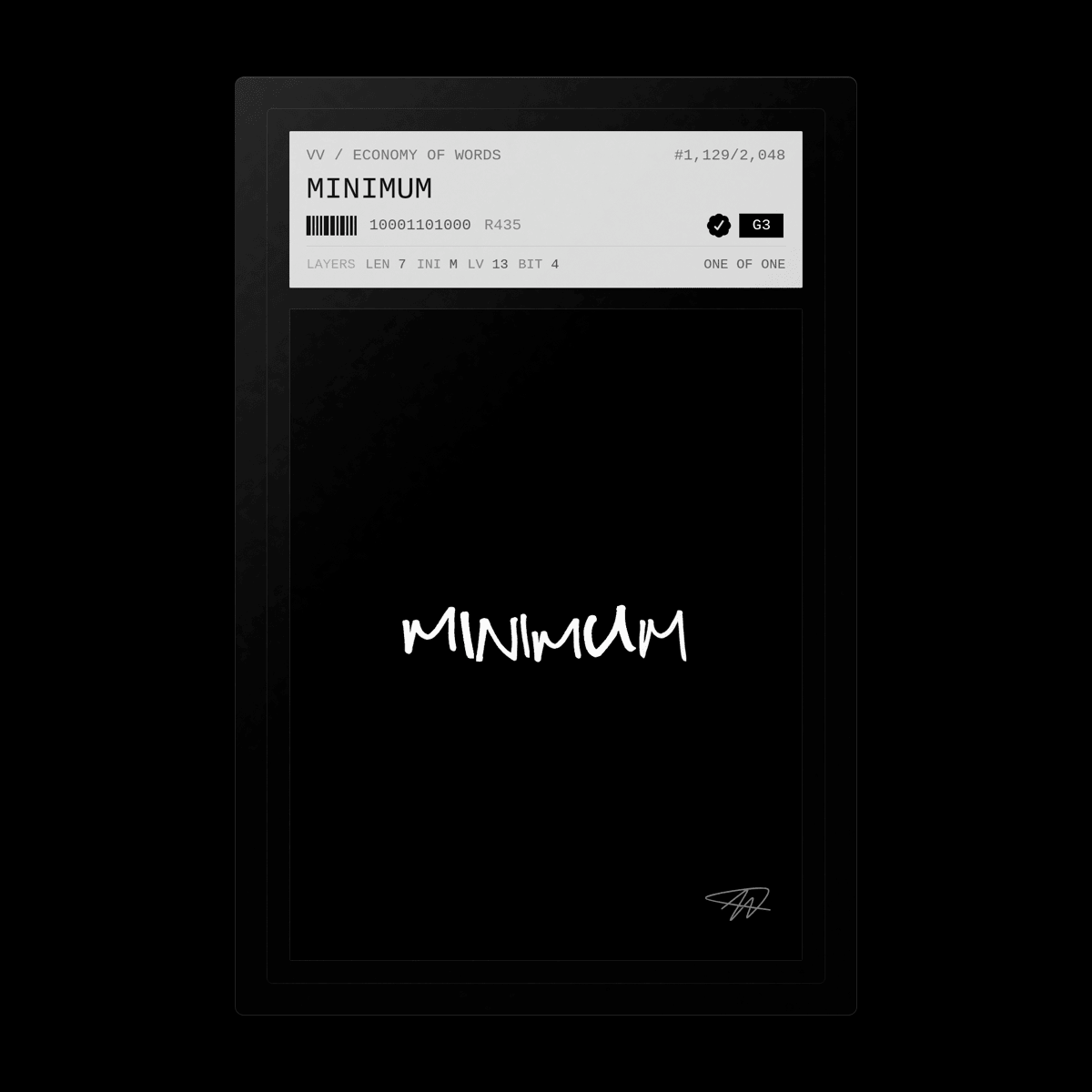 minimum