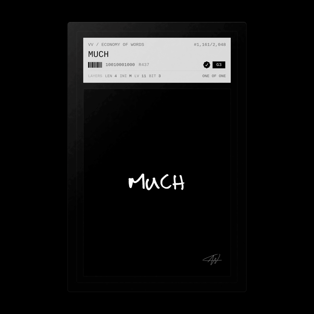 much