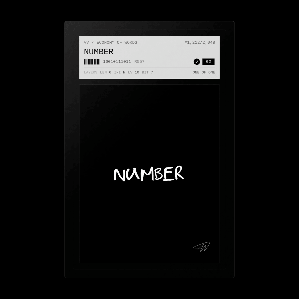 number