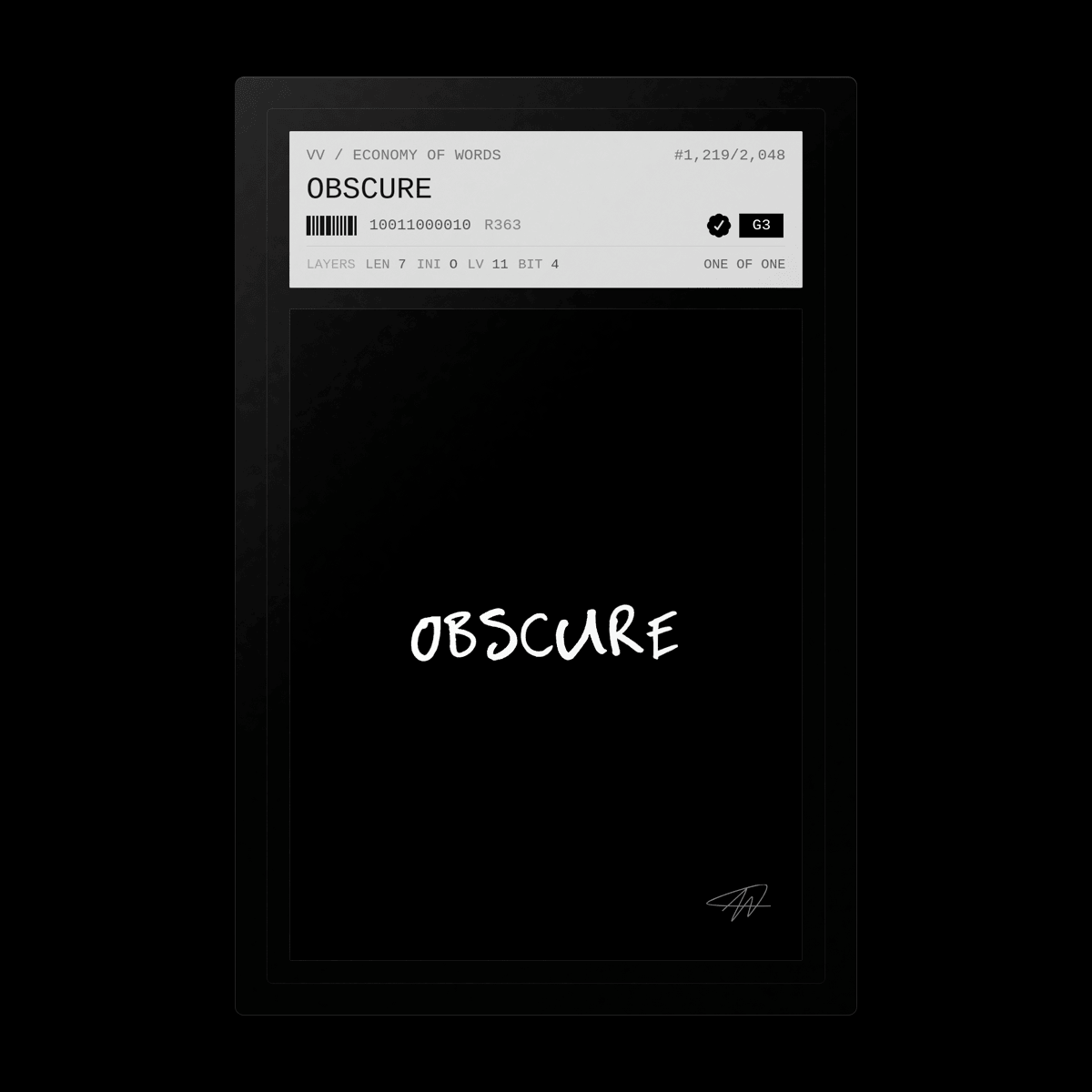 obscure