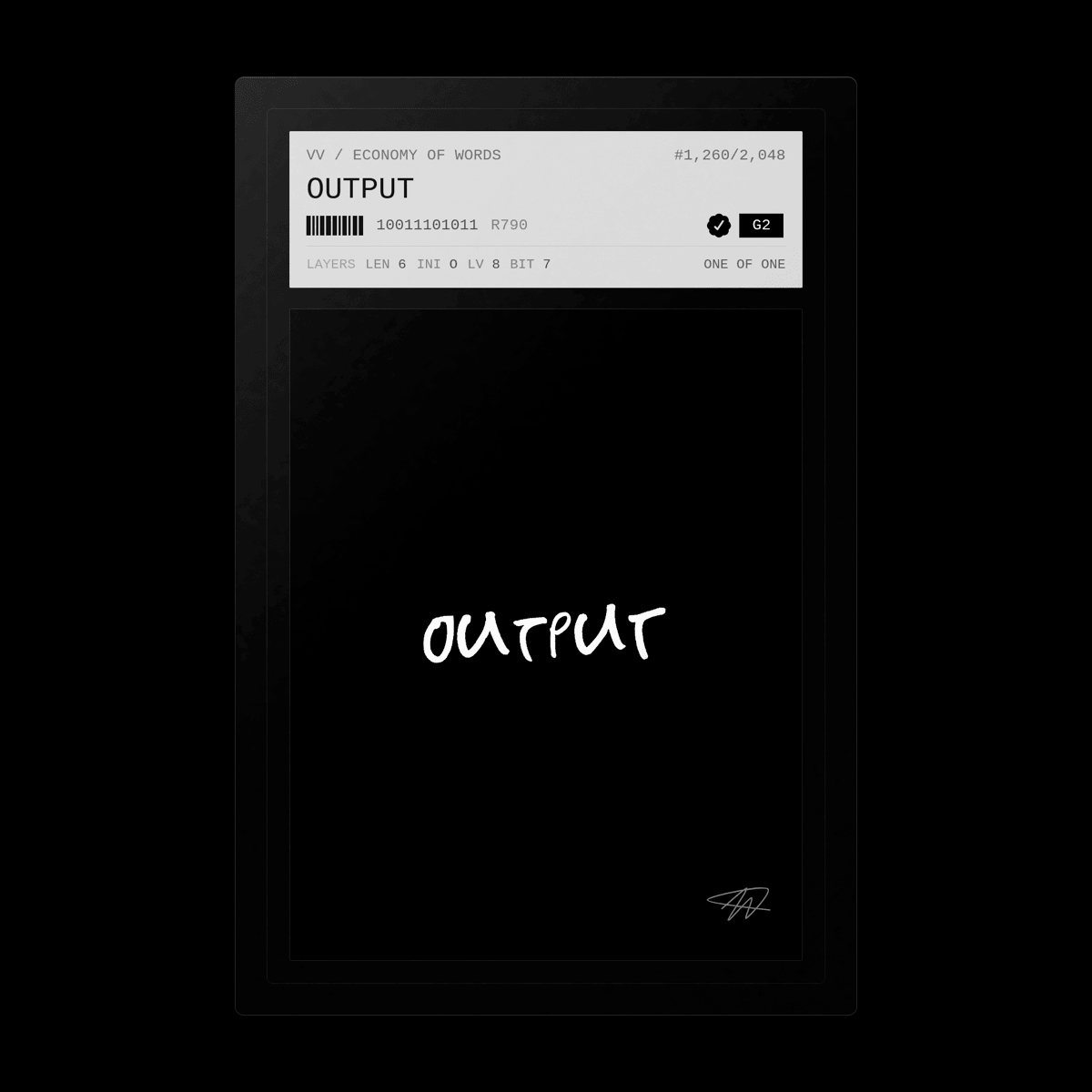 output