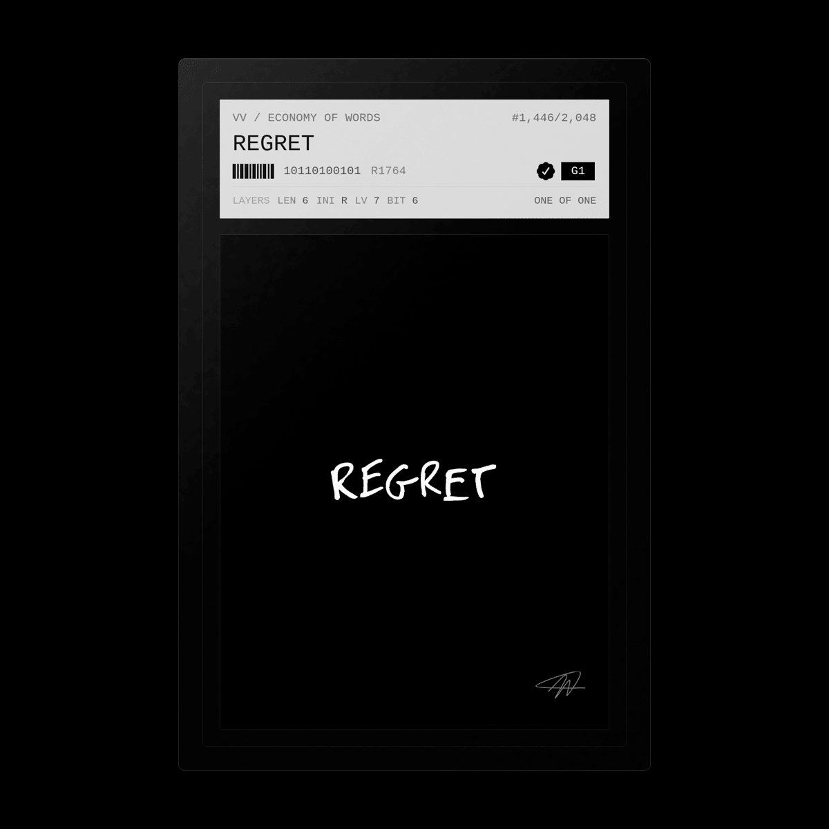 regret
