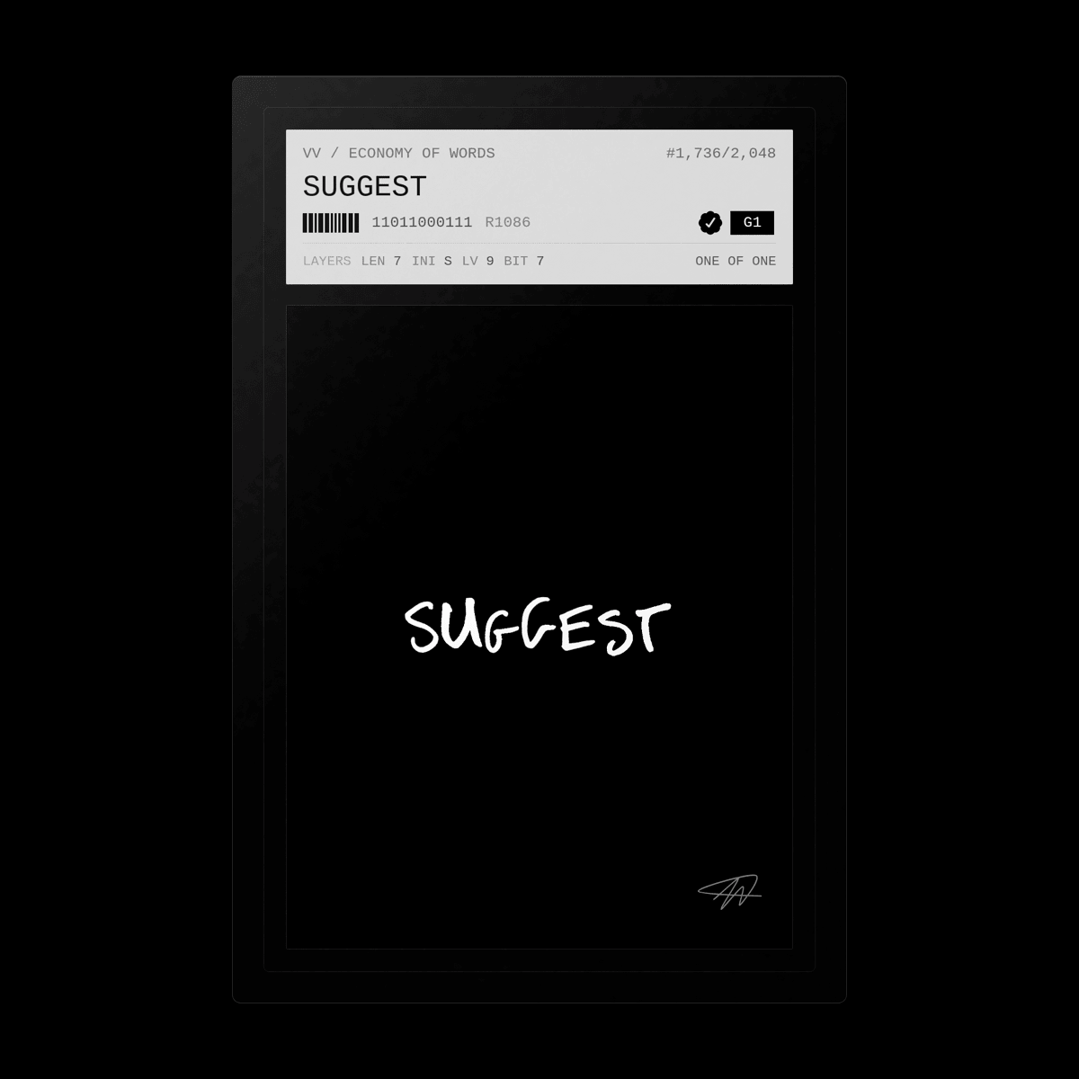 suggest