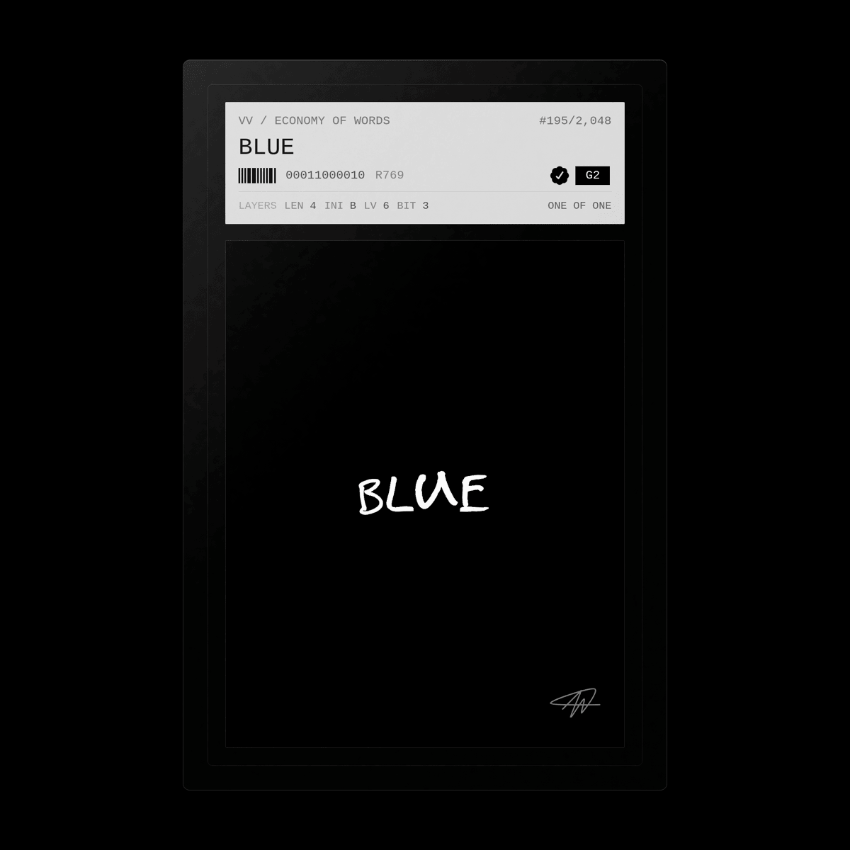 blue