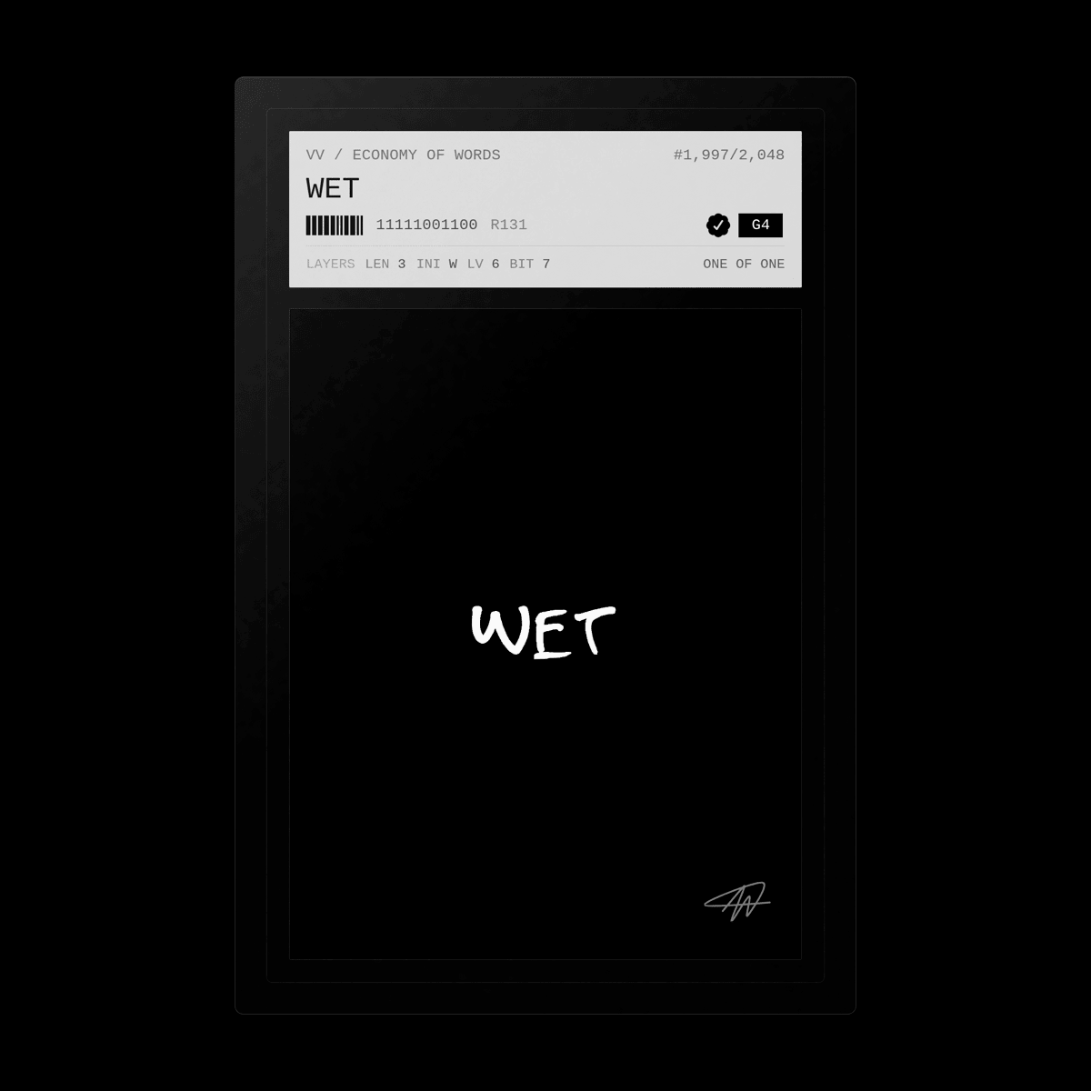 wet