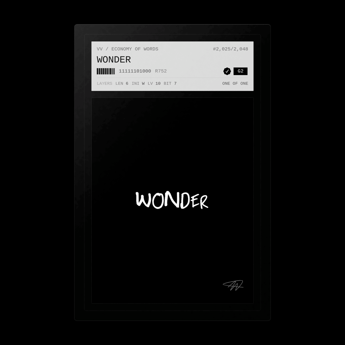 wonder