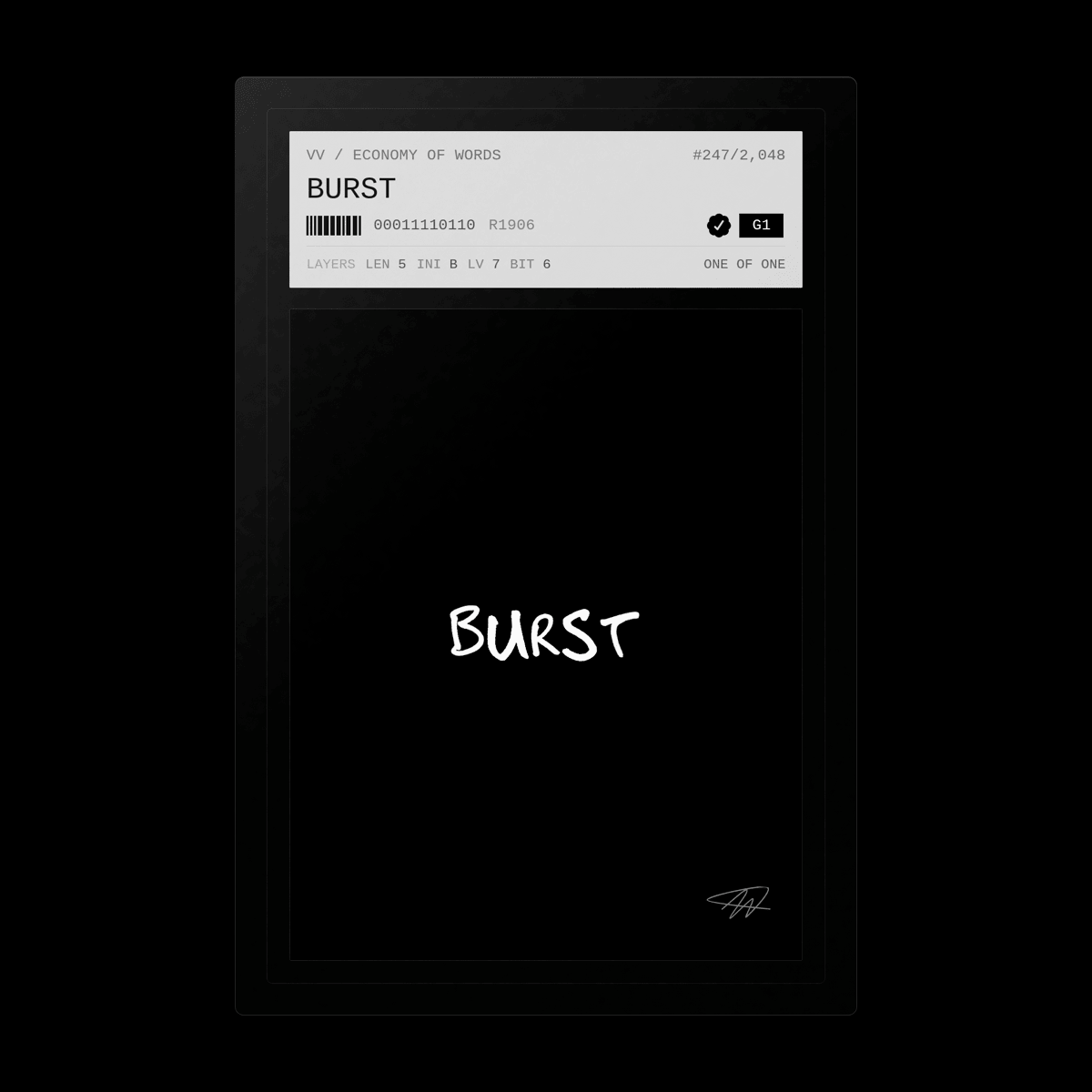burst