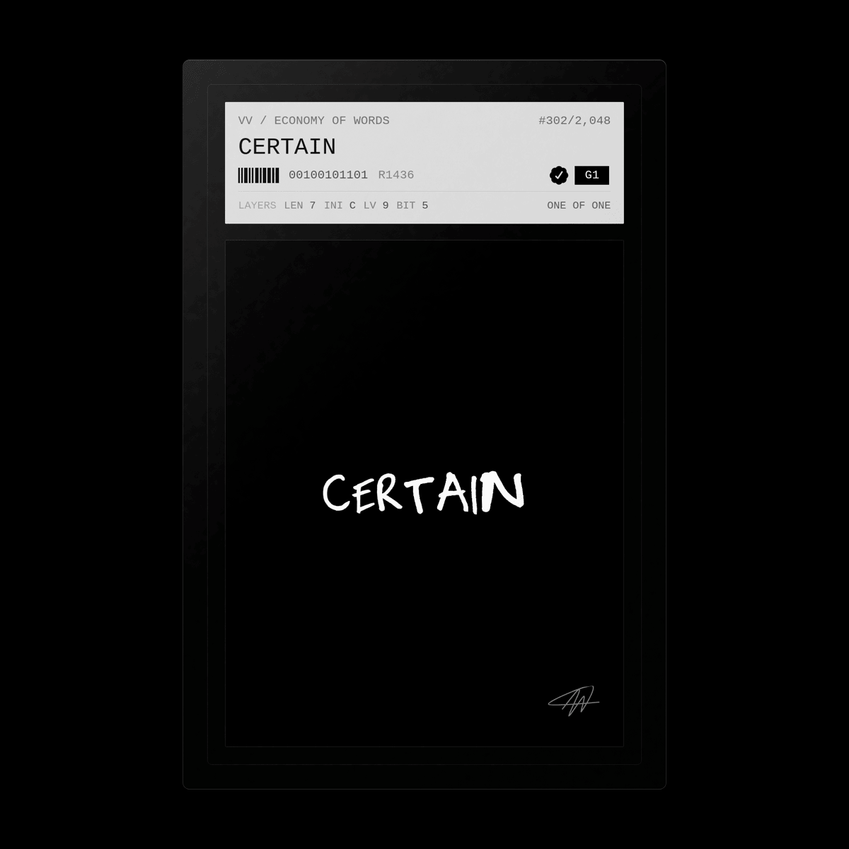 certain