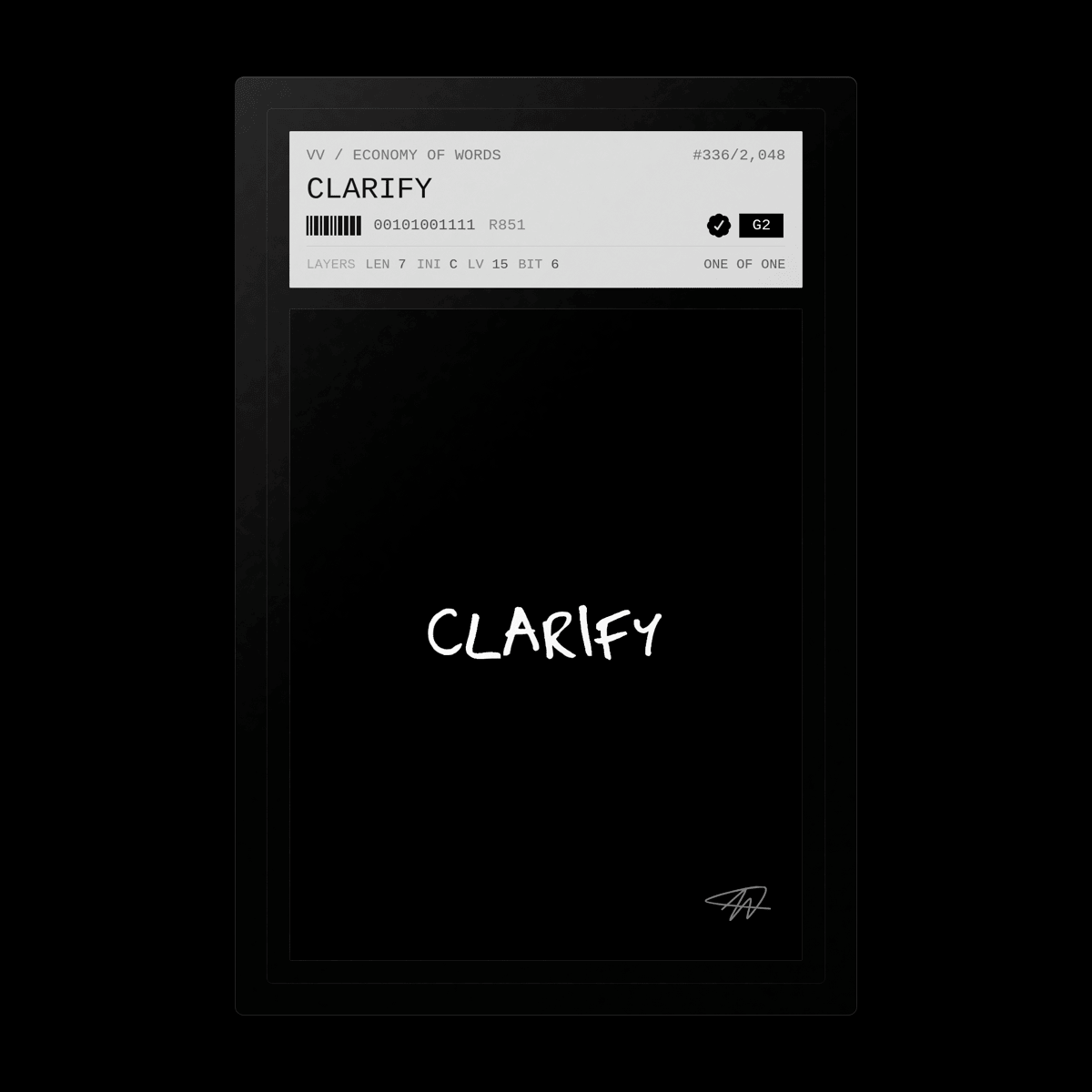 clarify
