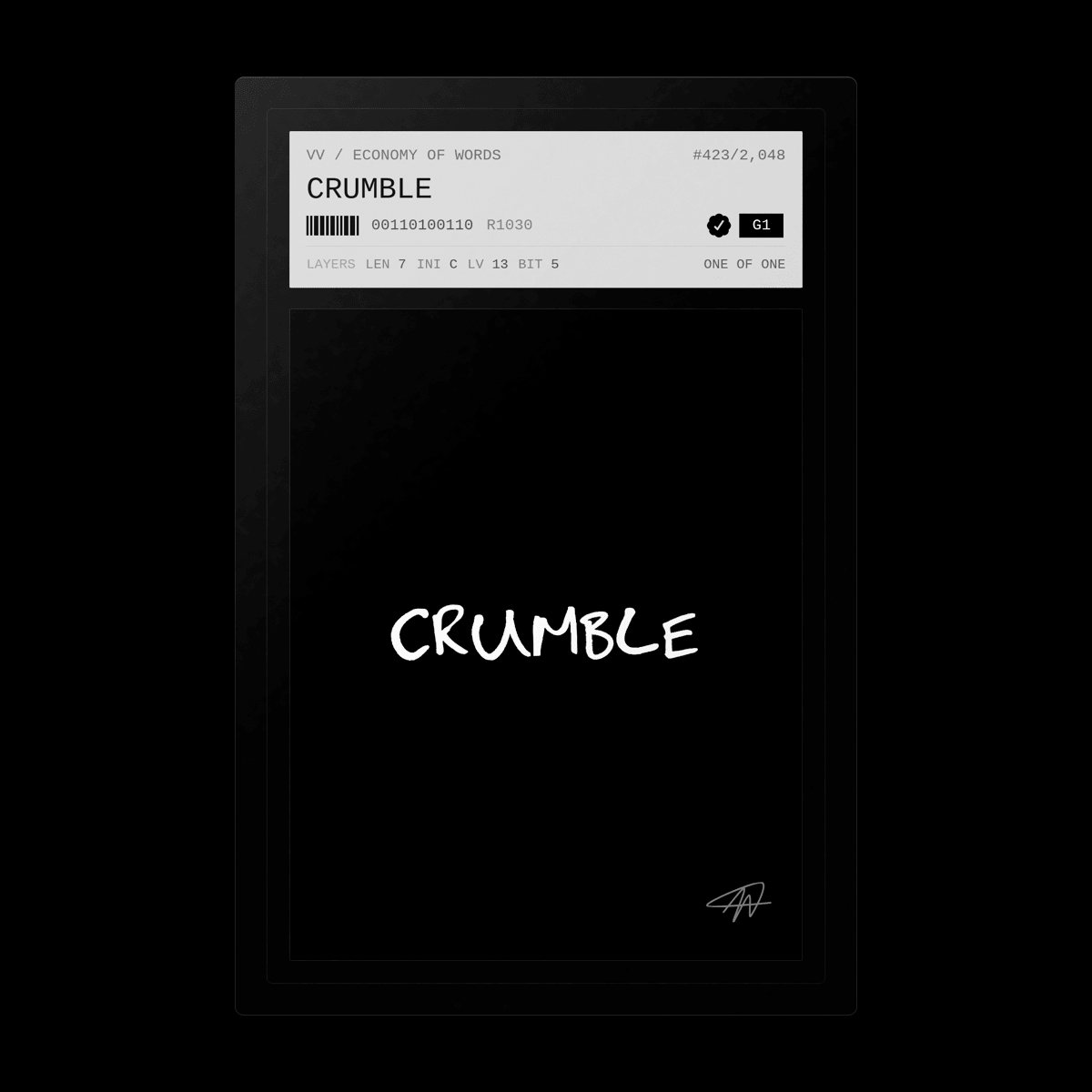 crumble