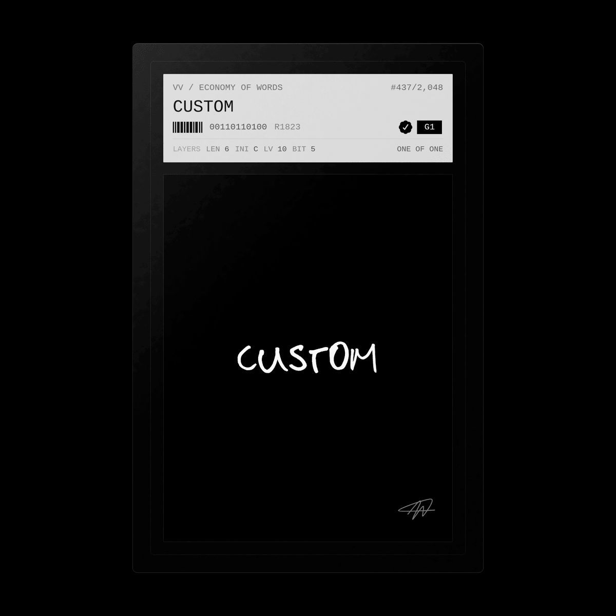 custom