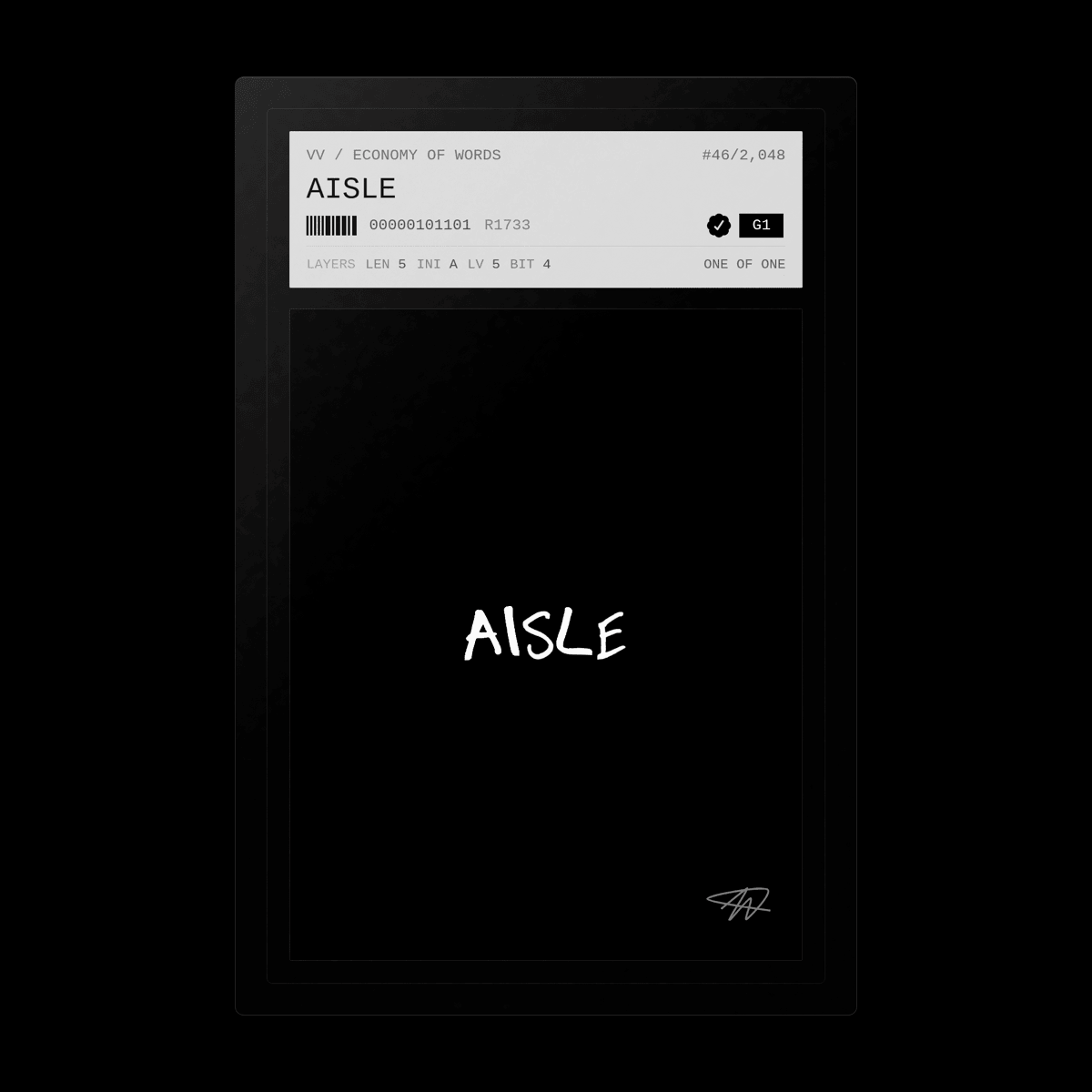 aisle