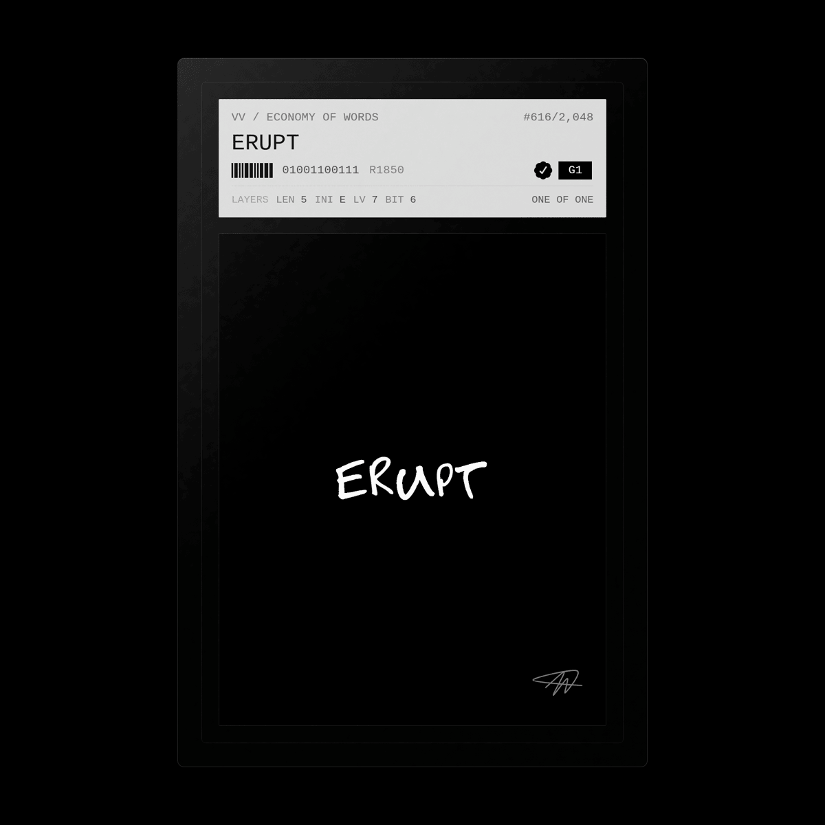 erupt