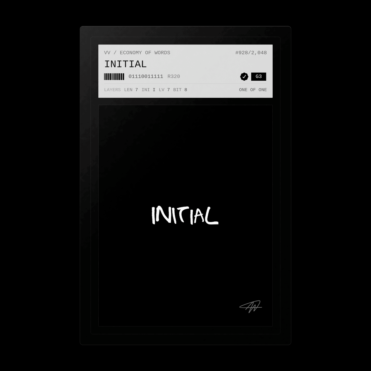 initial