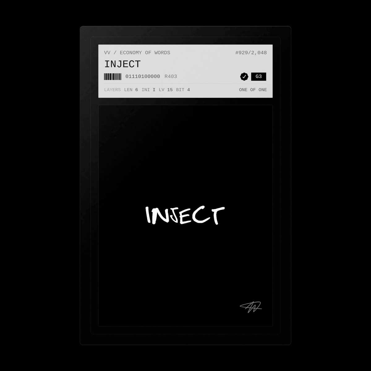 inject