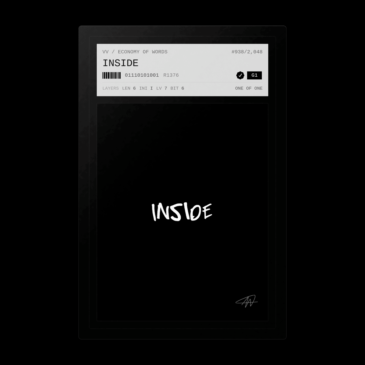inside
